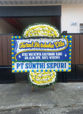 Papan Bunga Duka di Kubang Baros